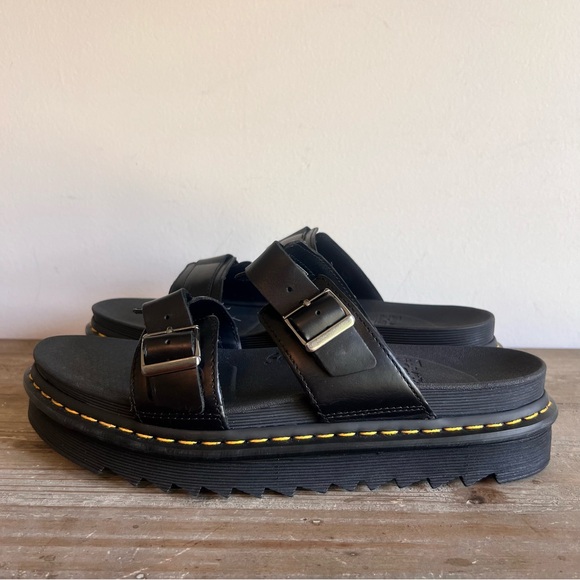 Dr. Martens Men's Myles Leather 2 Strap Sandal Size 13 #B1911 - Picture 3 of 8